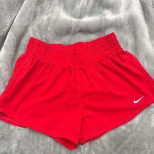 Nike Women's Bright Red Athletic Shorts